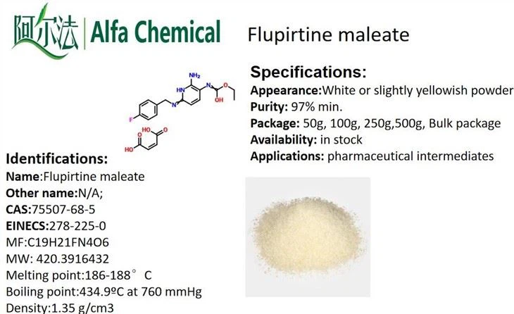 CAS NO.75507-68-5 Flupirtine Maleate