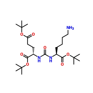 CAS 1025796-31-9|(S)-ジ-tert-ブチル 2-(3-((S)-6-アミノ-1-(tert-ブトキシ)-1-オキソヘキサン{{10} }イル)ウレイド)ペンタンジオエート