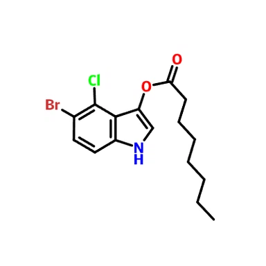 CAS: 129541-42-0 5-ブロモ-4-クロロ-3-カプリル酸インドリル