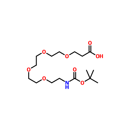 CAS 756525-91-4|BOC-15-アミノ-4,7,10,13-テトラオキサペンタデカン酸