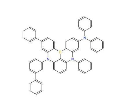 CAS:1689553-04-5丨9-[1,1'-ビフェニル]-3-イル-N,N,5,11-テトラフェニル-5H,9H-[ 1,4]ベンザザボリノ[2,3,4-kl]フェナザボリン-3-アミン