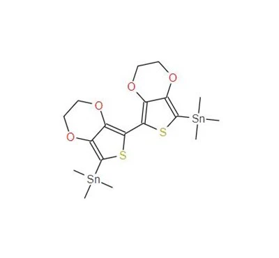 CAS:459409-71-3丨1,1'-(2,2',3,3'-テトラヒドロ[5,5'-ビチエノ[3,4-b]-1,{{ 15}}ジオキシン]-7,7'-ジイル)ビス[1,1,1-トリメチルスタンナン